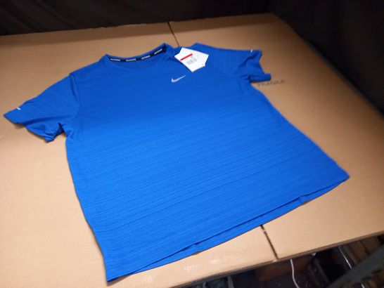 NIKE RUNNING BLUE T-SHIRT - L