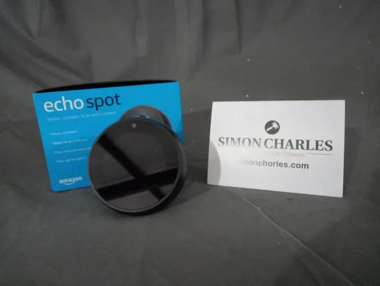 BOXED AMAZON ECHO SPOT