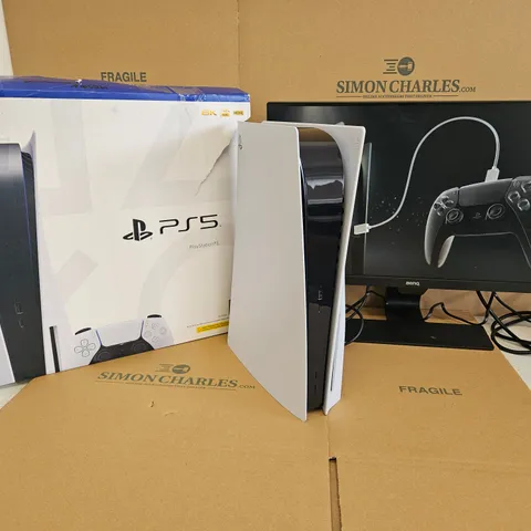 BOXED SONY PLAYSTATION 5 DISK EDITION GAMES CONSOLE - NO CONTROLLER