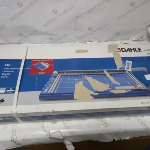 DAHLE 534 GUILLOTINE PAPER CUTTER 