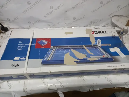 DAHLE 534 GUILLOTINE PAPER CUTTER 