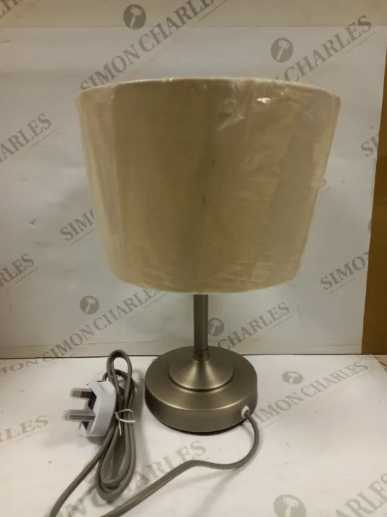 JOHN LEWIS ISABEL TOUCH LAMP - PEWTER FINISH