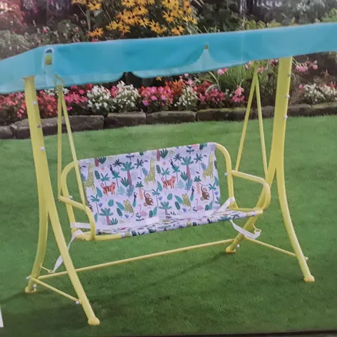 BOXED KIDS SWING SET