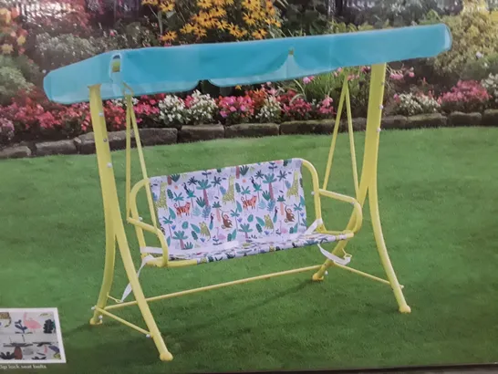 BOXED KIDS SWING SET