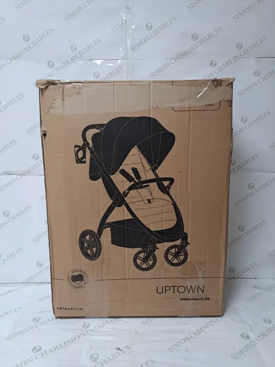 BOXED HAUCK UPTOWN PUSHCHAIR IN GREY  RRP £229.99