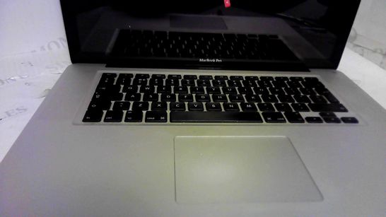 MACBOOK PRO MODEL A1286 