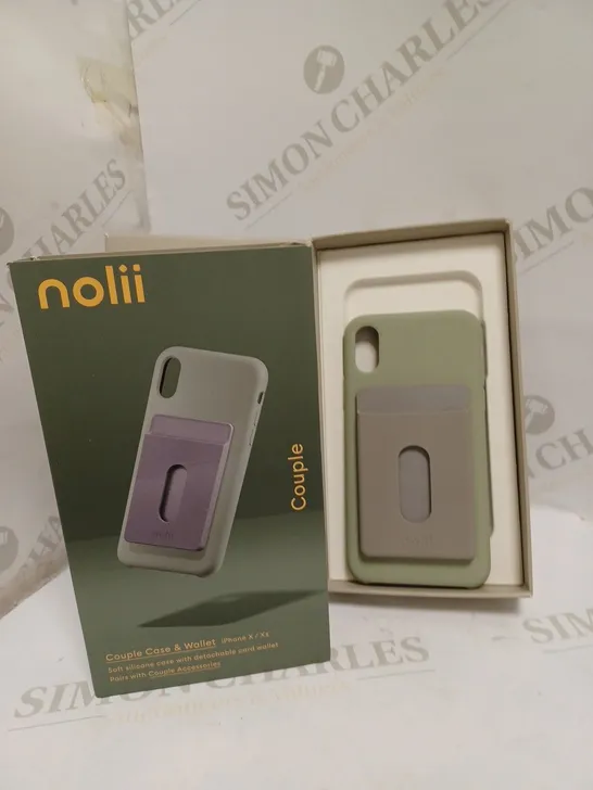 NOLII COUPLE CASE & WALLET FOR IPHONE X/XS