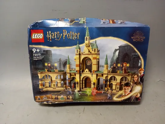 BOXED LEGO HARRY POTTER THE BATTLE OF HOGWARTS 76415 RRP £74.99