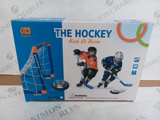 BOXED THE HOCKEY RINK AT HOME - 6+ YEARS