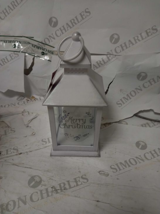 PERSONALISED BLACK CHRISTMAS LANTERN RRP £24.99