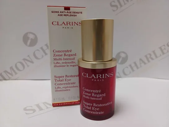 CLARINS SUPER RESTORATIVE TOTAL EYE CONCENTRATE CREAM 15ML