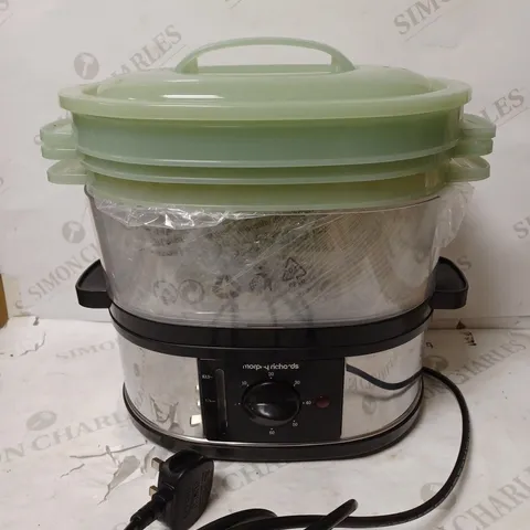 MORPHY RICHARDS STAINLESS STEEL FOOD STEAMER