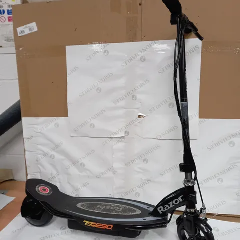 RAZOR POWERCORE E90 SCOOTER BLACK