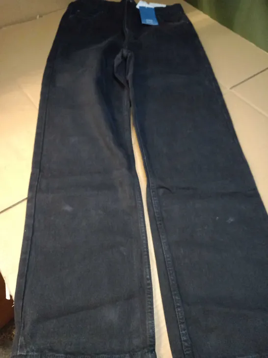 BERSHKA BLACK JEANS - SIZE 12