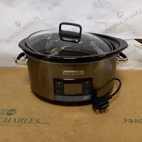 CROCK-POT TIMESELECT DIGITAL SLOW COOKER