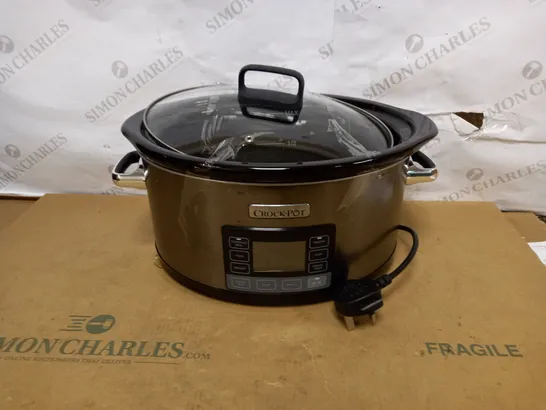 CROCK-POT TIMESELECT DIGITAL SLOW COOKER