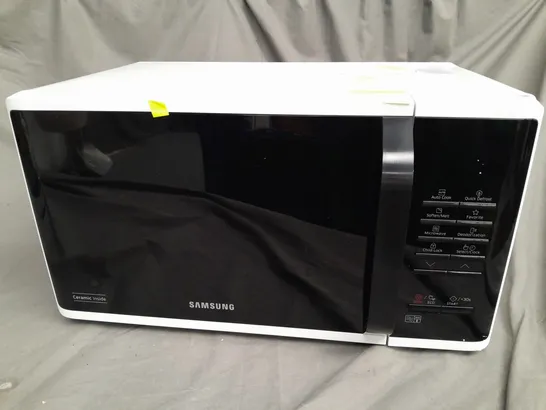 BOXED SAMSUNG MS23K3513AW/EU SOLO 23-LITRE MICROWAVE OVEN - WHITE RRP £139