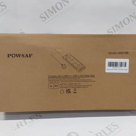 BRAND NEW BOXED POWSAF ADAPTER