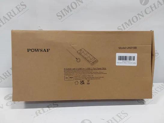 BRAND NEW BOXED POWSAF ADAPTER