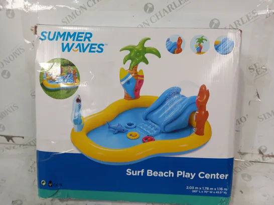 SUMMER WAVES SURF BEACH PLAY CENTER RRP £59.99