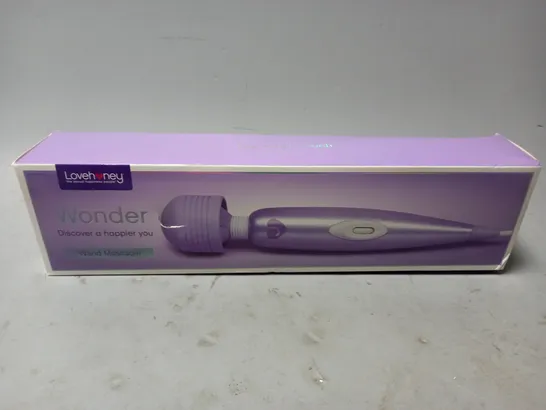 BOXED LOVEHONEY WONDER WAND MASSAGER