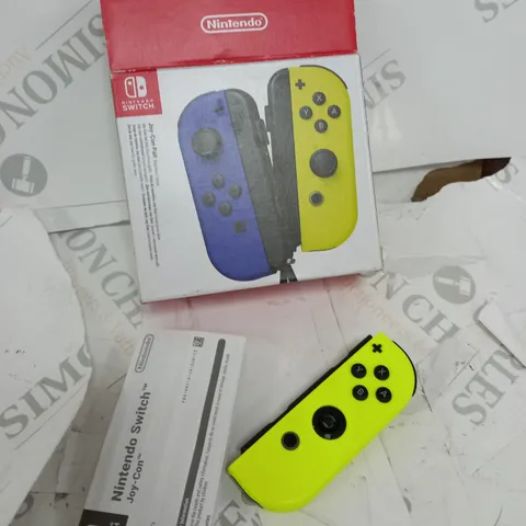 NINTENDO SWITCH JOY CON PAIR