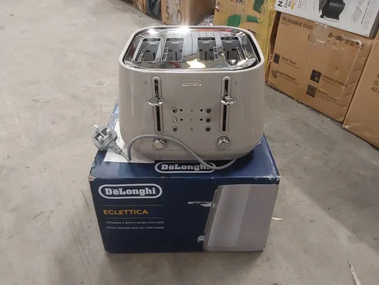 BOXED DELONGHI ECLETTICA TOASTER RRP £79