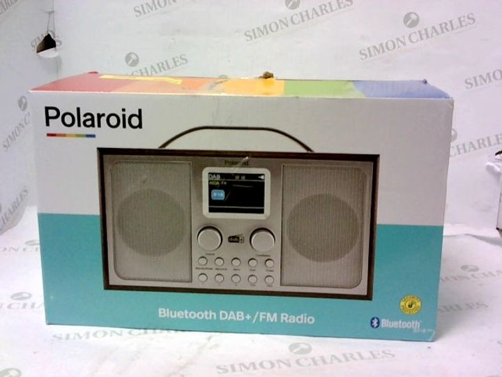 + POLAROID BLUETOOTH DAB+/FM RADIO 3147194Simon Charles Auctioneers