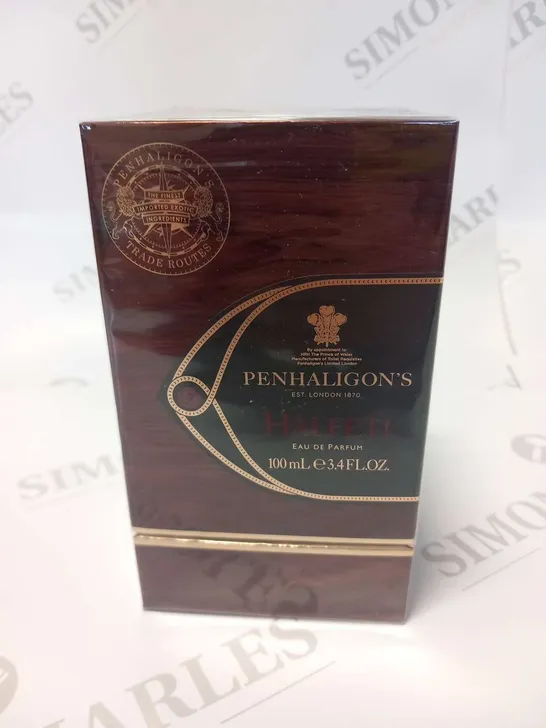 BOXED AND SEALED PENHALIGON'S HALFETI EAU DE PARFUM 100ML