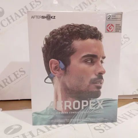 SEALED BOXED AFTERSHOKZ AEROPEX WIRELESS BLUETOOTH BONE CONDUCTION HEADPHONES AS800 BLUE ECLIPSE