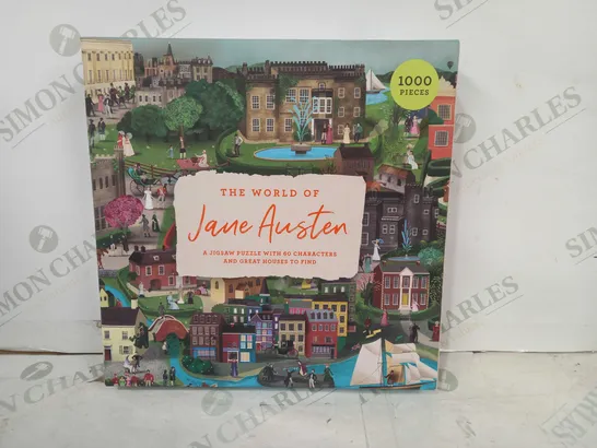 THE WORLD OF JANE AUSTEN 1000 PIECE JIGSAW PUZZLE