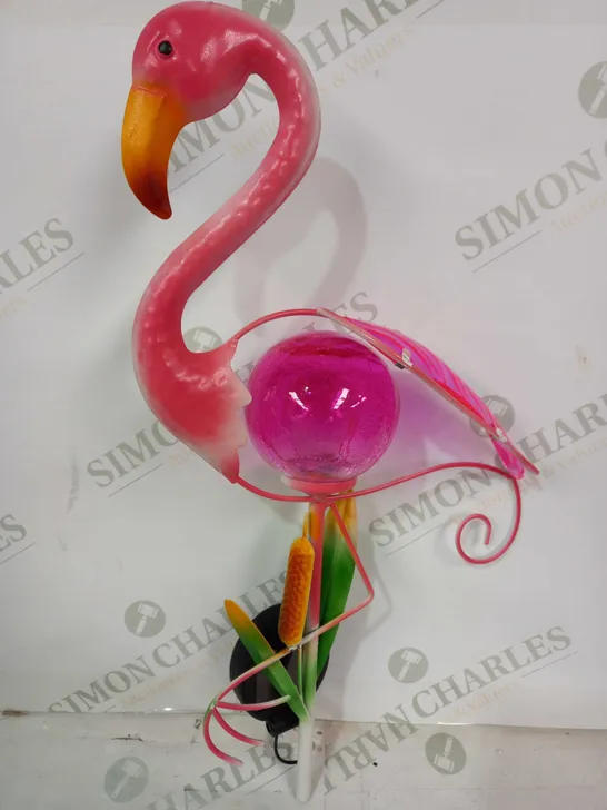 FLAMINGO SOLAR STAKE LIGHT