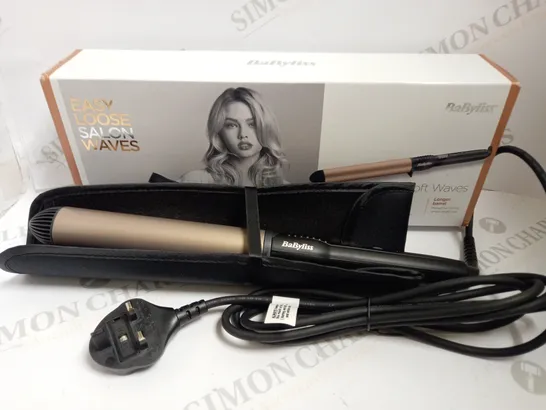 BABYLISS SOFT WAVES CURLERS WITH HEAT MAT AND GLOVE