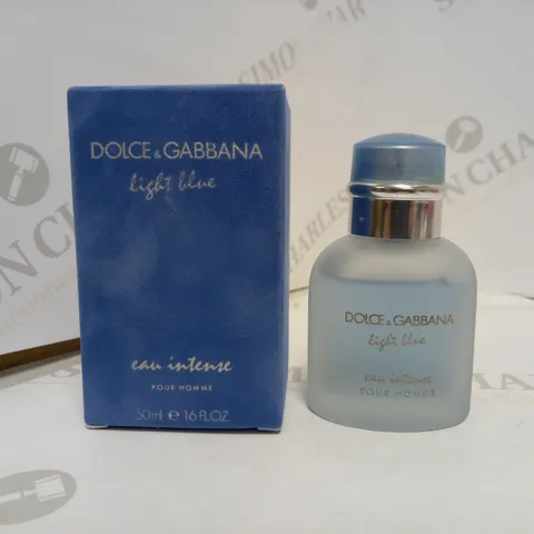 DOLCE & GABBANA LIGHT BLUE EAU INTENSE 50ML