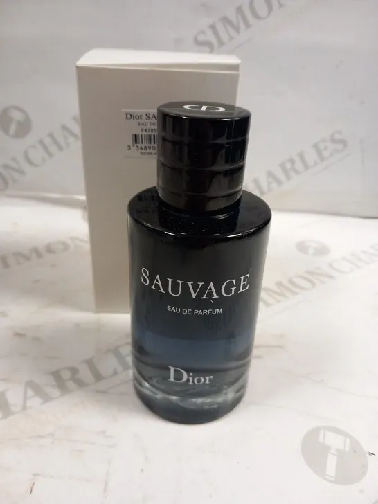 BOXED DIOR SAUVAGE EAU DE PARFUM100ML TESTER BOTTLE 