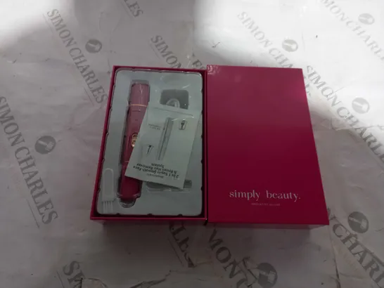 SIMPLY BEAUTY 2 IN 1 SUPER SMOOTH FACE & BROWS HAIR REMOVER, FUCHSIA