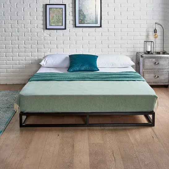 BOXED CARLIEE PLATFORM BED - DOUBLE