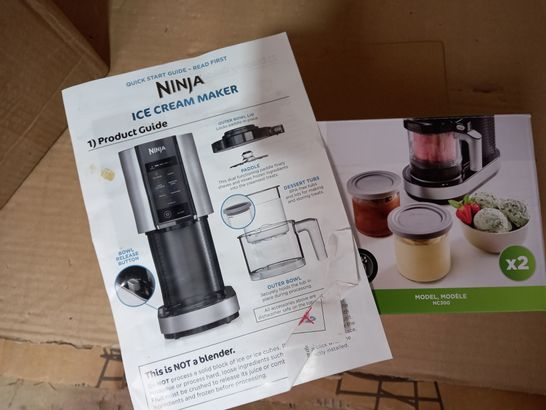 NINJA CREAMI ICE CREAM & DESSERT MAKER 