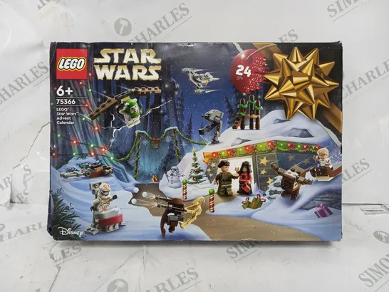 BOXED LEGO STAR WARS ADVENT CALENDAR - 75366 RRP £29.99