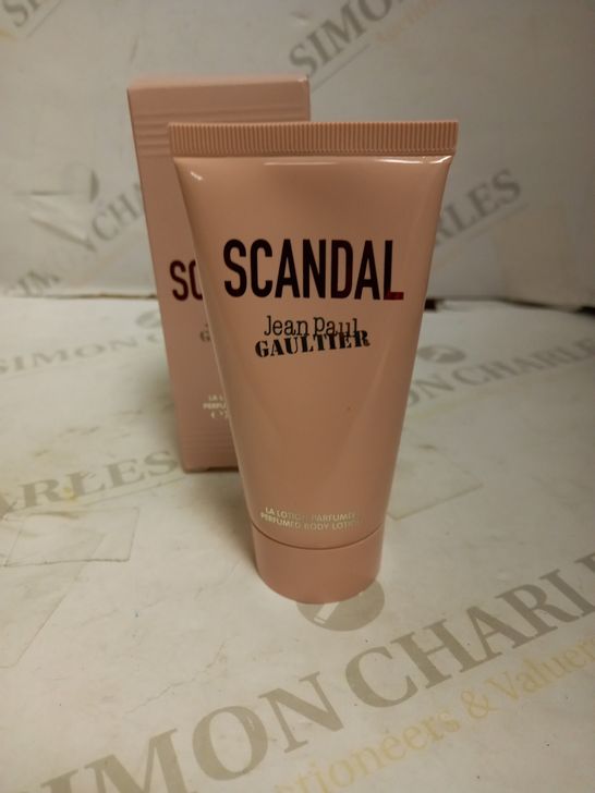 BOXED JEAN PAUL GAULTIER SCANDAL PERFUMED BODY LOTION 75ML