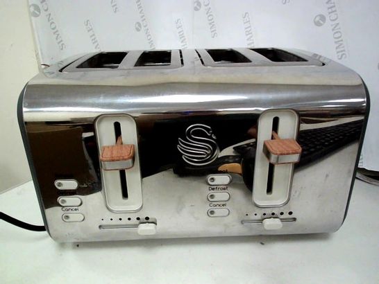 SWAN 4 SLICE TOASTER