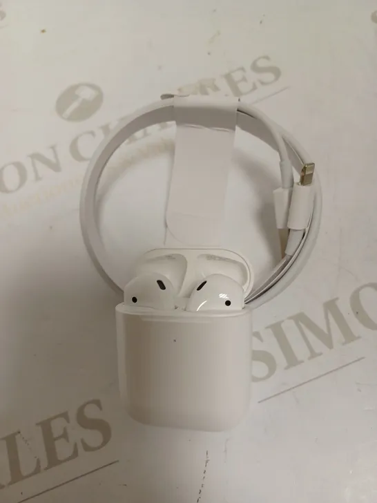 AIR PODS WITH WIRELESS CHARGING CASE