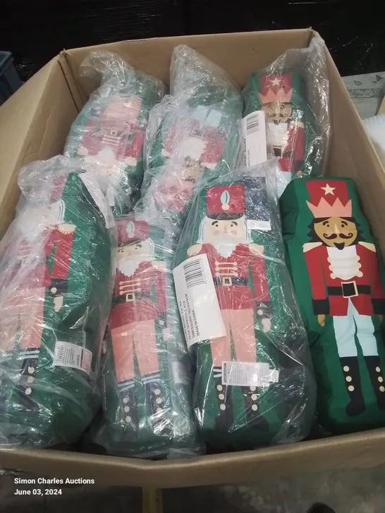 A BOX OF 20 SOFT TEDDY NUTCRACKER'S