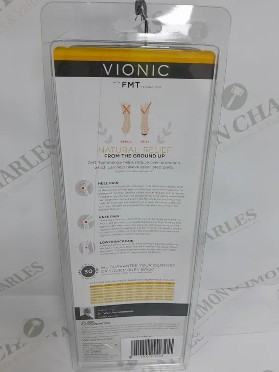 RELIEF MEDIUM SUPPORT VIONIC INSOLES