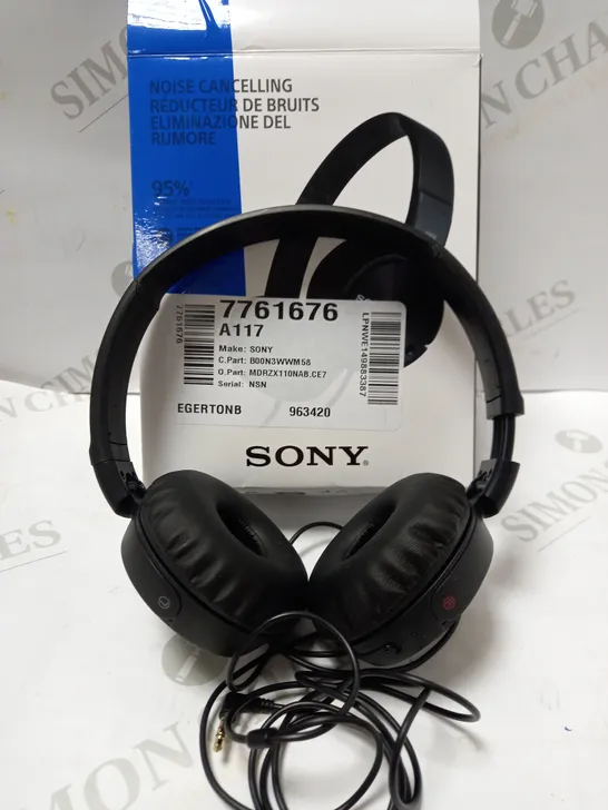 SONY NOISE CANCELLING HEADPHONES