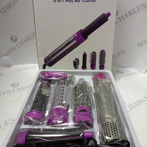 BOXED FENASH HOT AIR COMB AIR BRUSH 