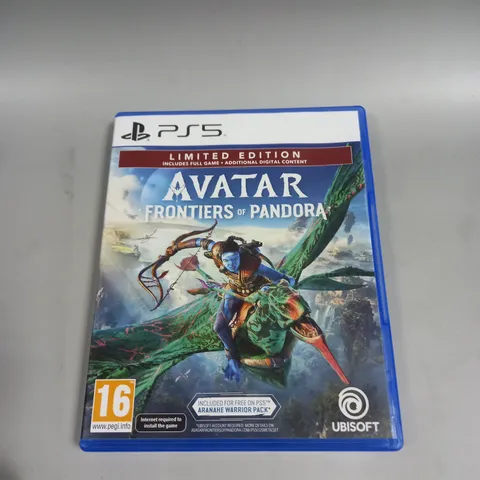 AVATAR FRONTIERS OF PANDORA LIMITED EDITION FOR PS5 