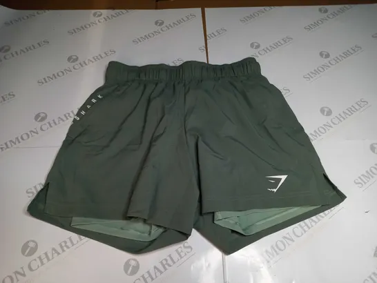 GYMSHARK WORKOUT SHORTS SIZE S