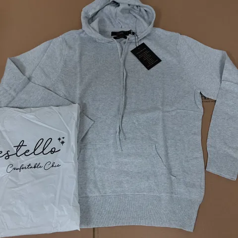 LOT OF 6 DESTELLO SAFFRON HOODIES IN GREY - S