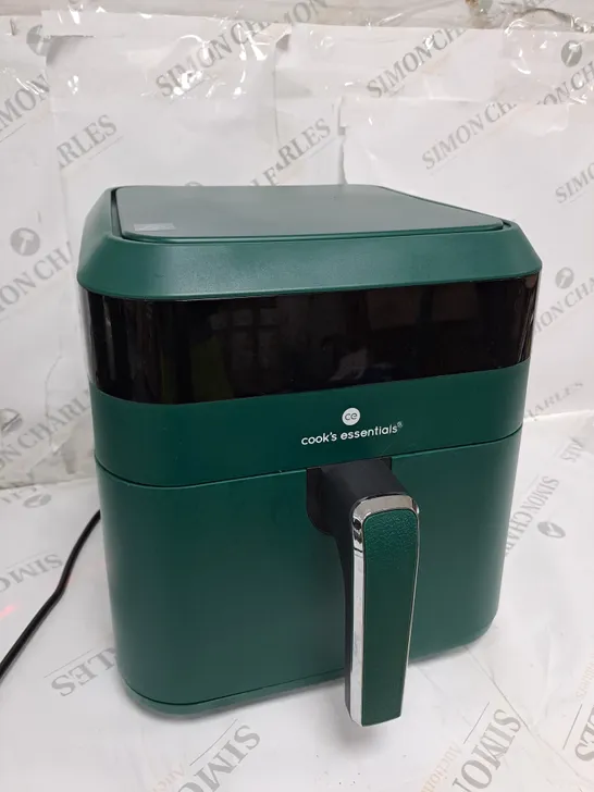 COOKS ESSENTIALS AIR FRYER - EMERALD